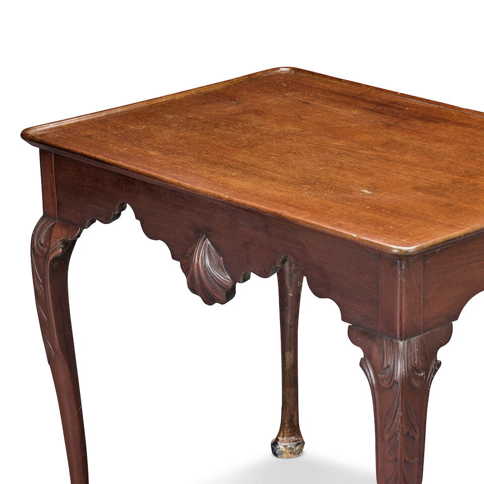 An Irish George III mahogany silver table Circa 1760 - 2