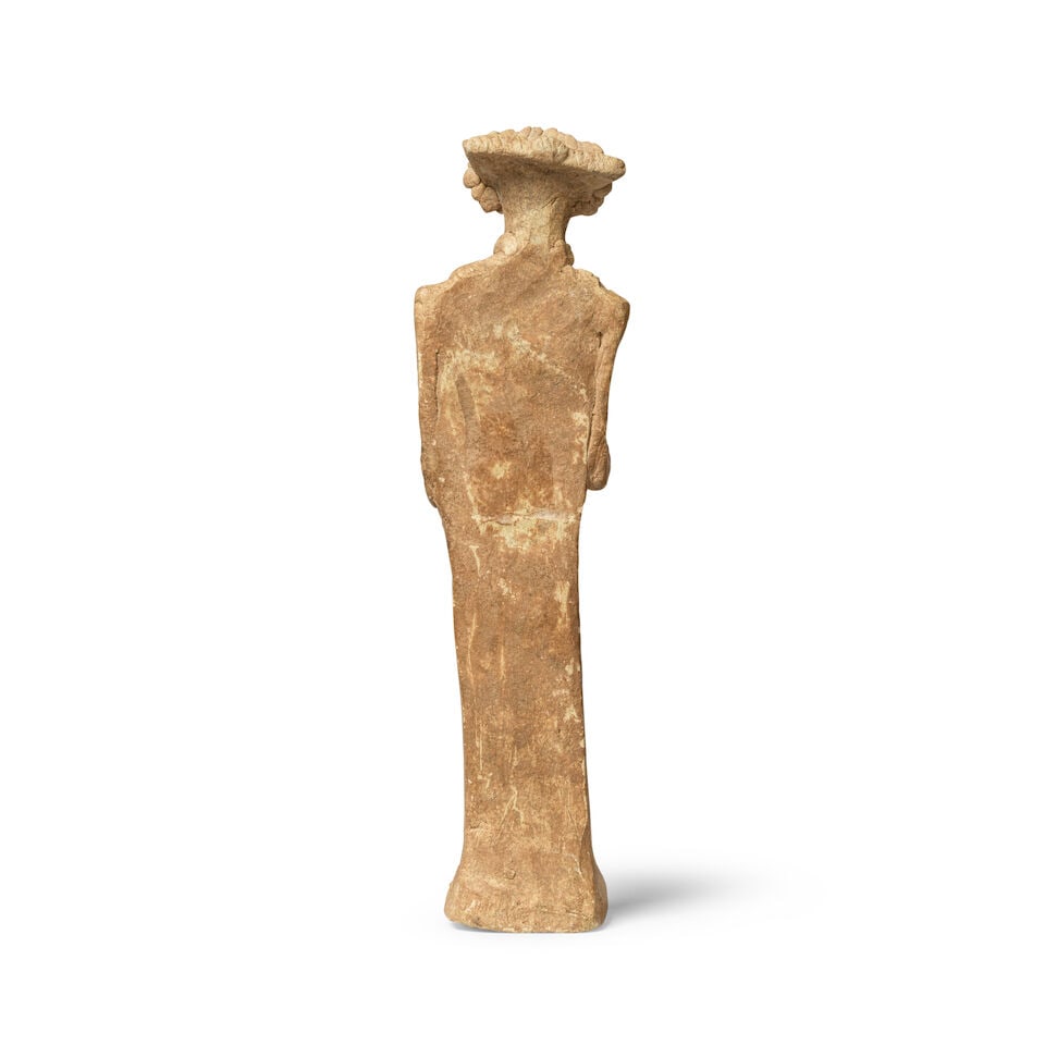 A Near Eastern-style terracotta figure of an idol - 2