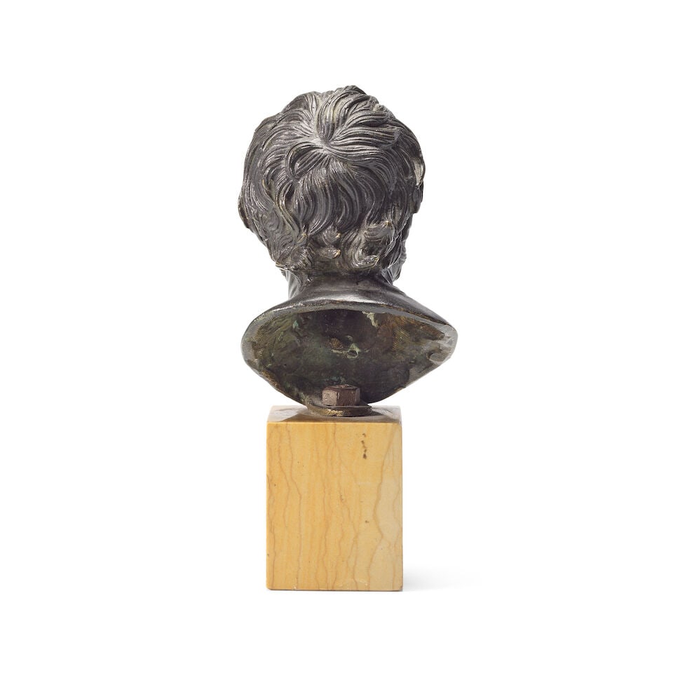 After the Antique: An Italian patinated bronze bust of Pseudo-Seneca Probably late 18th/early 1... - 3