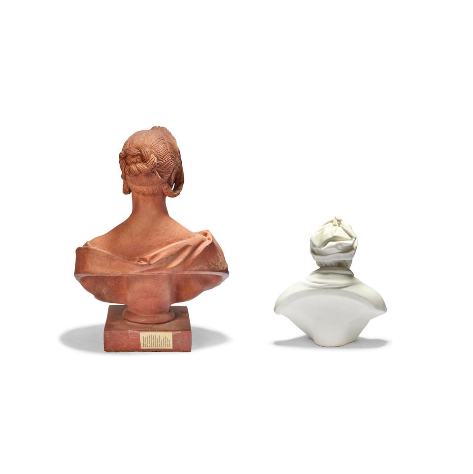 After Sir Francis Leggatt Chantry (British, 1781-1841): A terracotta bust of the young Queen Vi... - 3