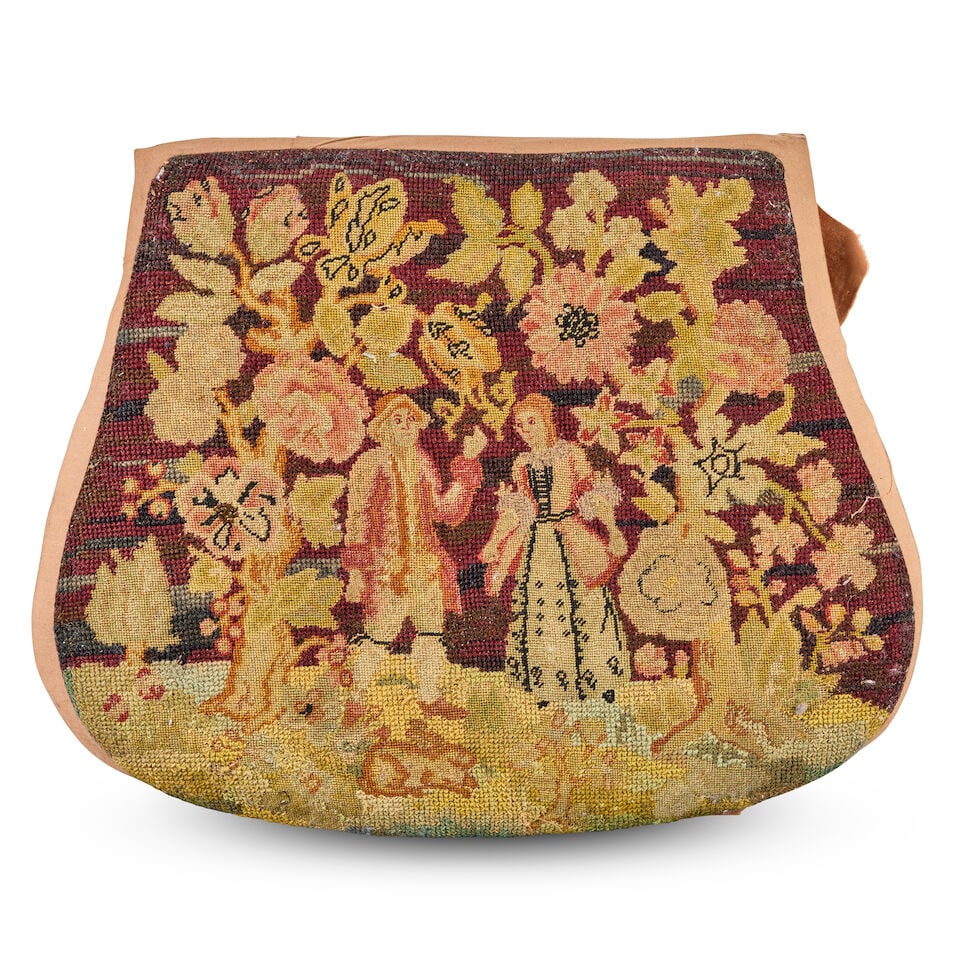 A set of eight 19th century walnut dining chairs Possibly Irish, in the George I/II style, with ... - 8