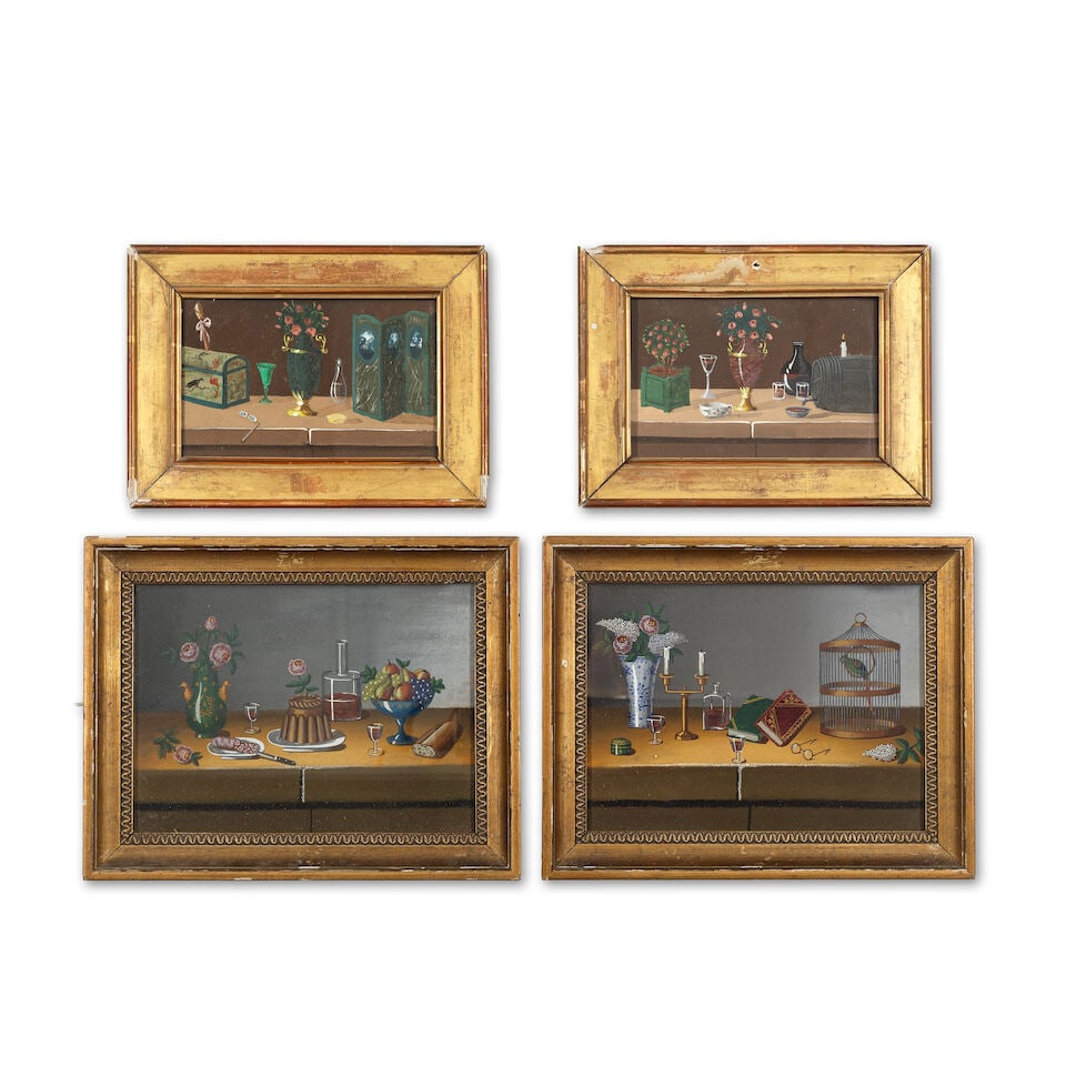 After Johann Rudolf Feyerabend known as 'Lelong' (Swiss, 1749-1814): A pair of gouache pictures ... (1 of 1)