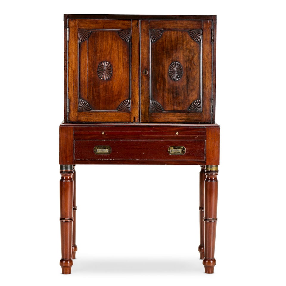 An Anglo-Indian second quarter 19th century rosewood campaign correspondence or 'military dispat... (1 of 5)