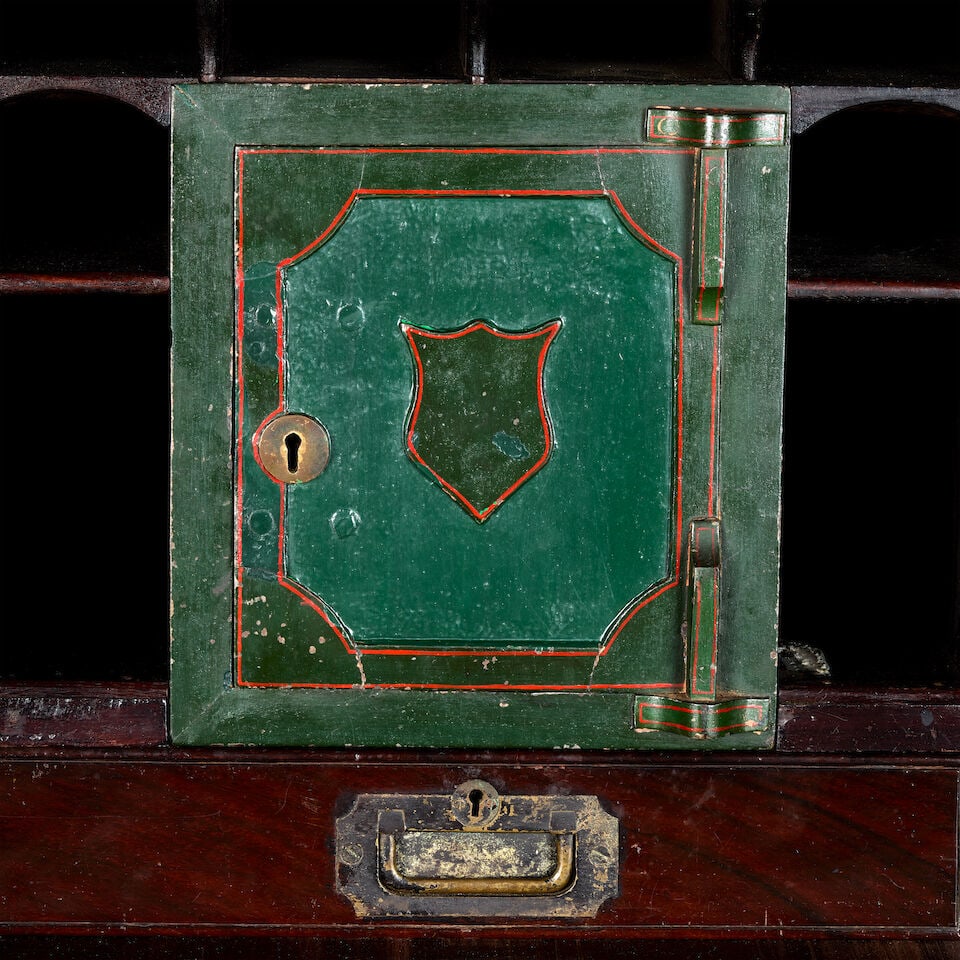 An Anglo-Indian second quarter 19th century rosewood campaign correspondence or 'military dispat... - 4