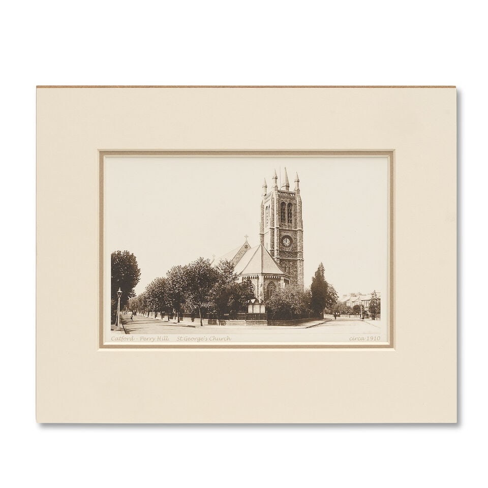 Attributed to Henry Holiday (British, 1839-1927): A good collection of leaded and painted staine... - 2