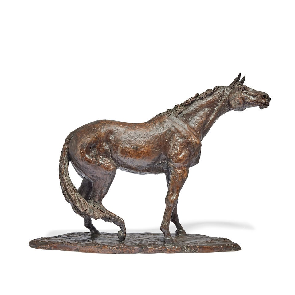 Lorne McKean (British, b.1939): A patinated bronze model of 'Irish Moss' (1 of 3)