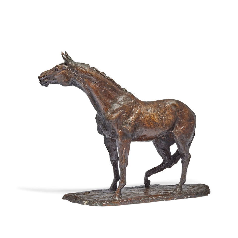 Lorne McKean (British, b.1939): A patinated bronze model of 'Irish Moss' - 3