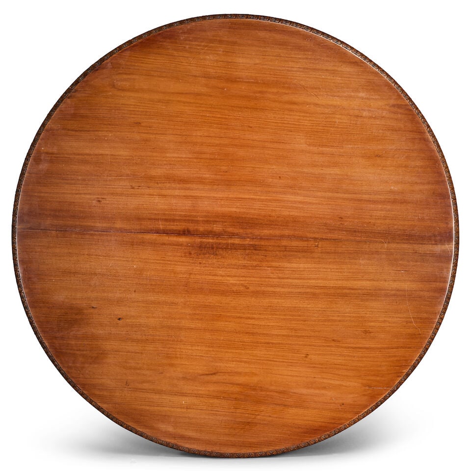 An Anglo-Indian mid 19th century padouk circular centre or dining table 1840-1860 - 2