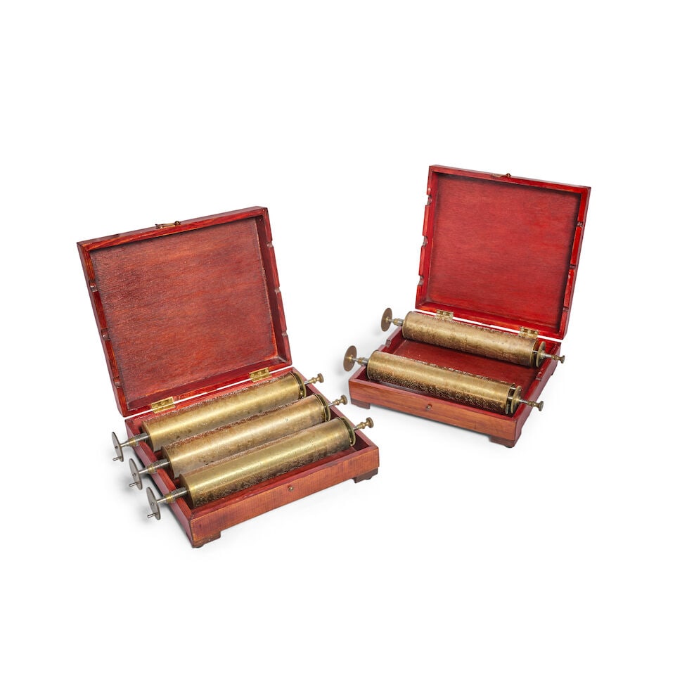 An Interchangeable Cylinder Musical Box, Swiss, circa 1880, 18cm high, 69cm wide, 27cm deep - 3