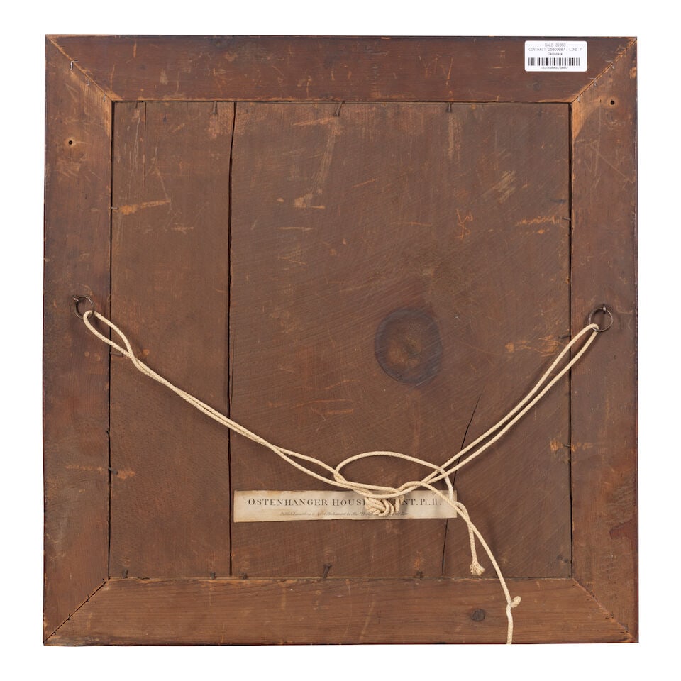 An English framed découpage diorama of a garden scene - 2