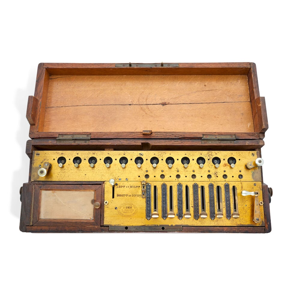 A Louis Payen Arithmometer, French, circa 1900, - 2