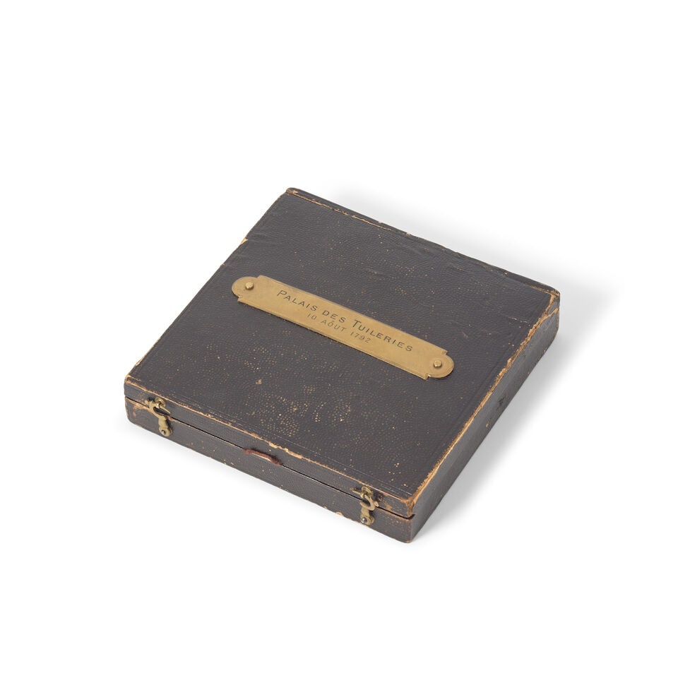 A set of Vicard silver drawing instruments, French, late 18th Century, - 2