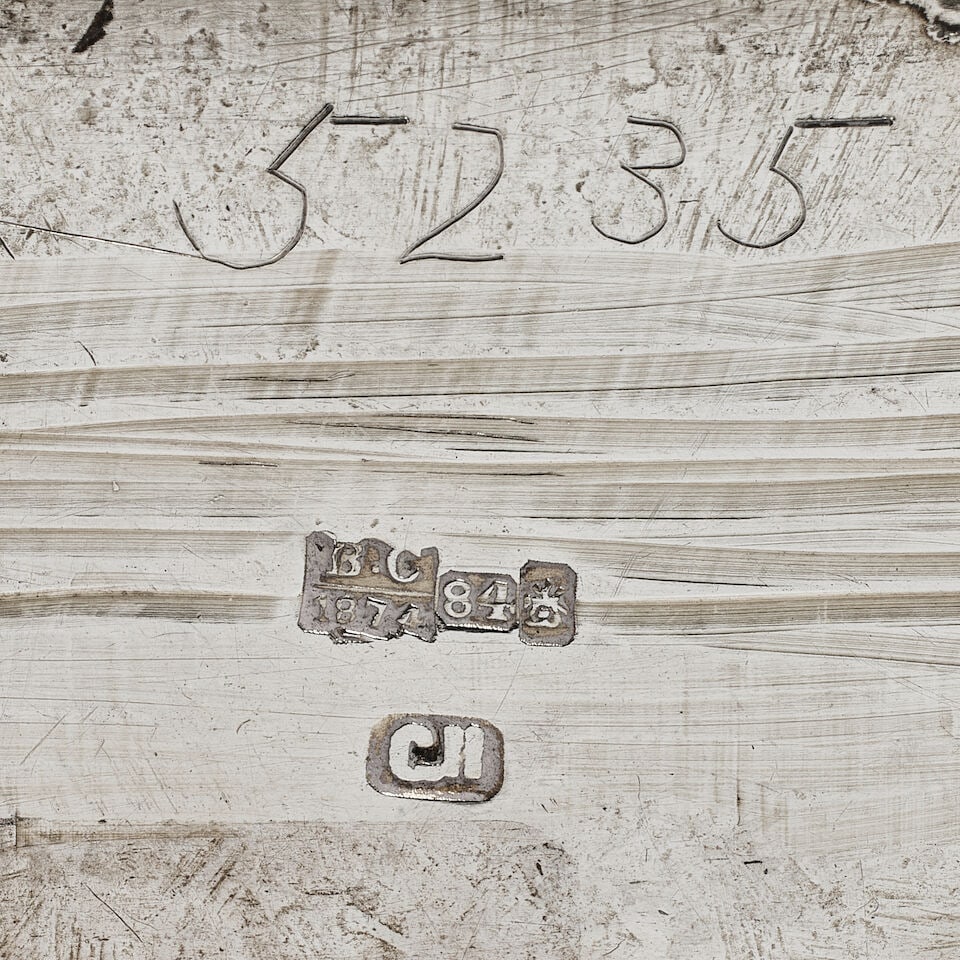 A 19th century Russian silver throne salt maker possibly, S M Ikonikov, Moscow 1874 - 2