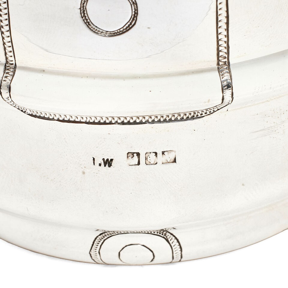 An Irish novelty silver 'Guinness' canister makers mark I.W incuse stamped, Dublin 1963 - 2