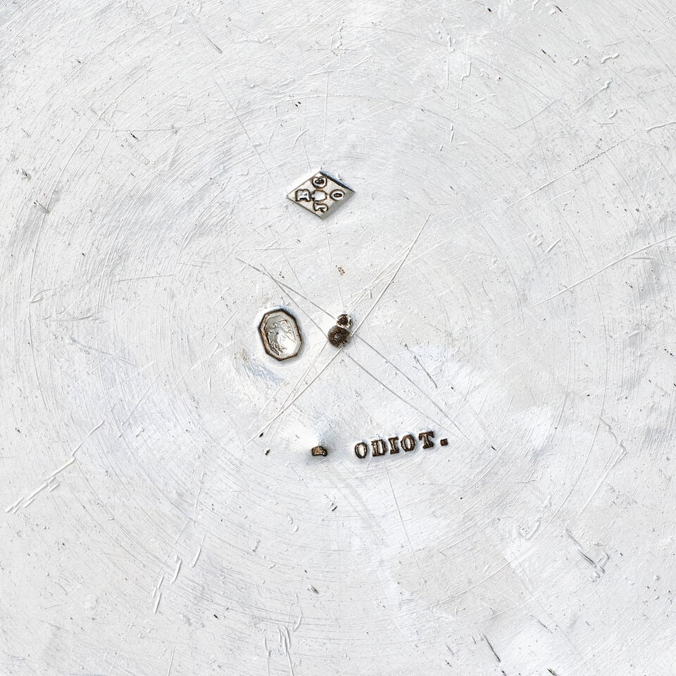 A pair of early 19th century French silver coasters Jean-Baptiste-Claude Odiot, 1809-1819 first ... - 2