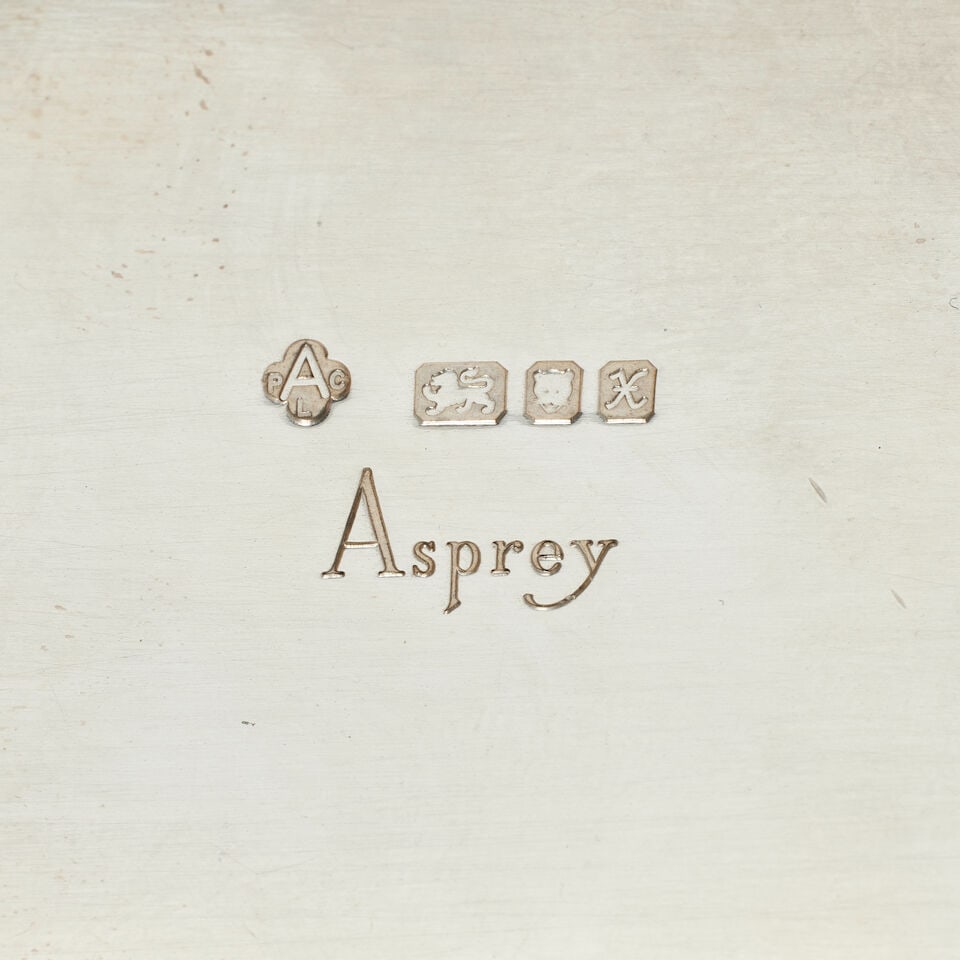 A silver Collie dog Asprey, London 1997 - 2