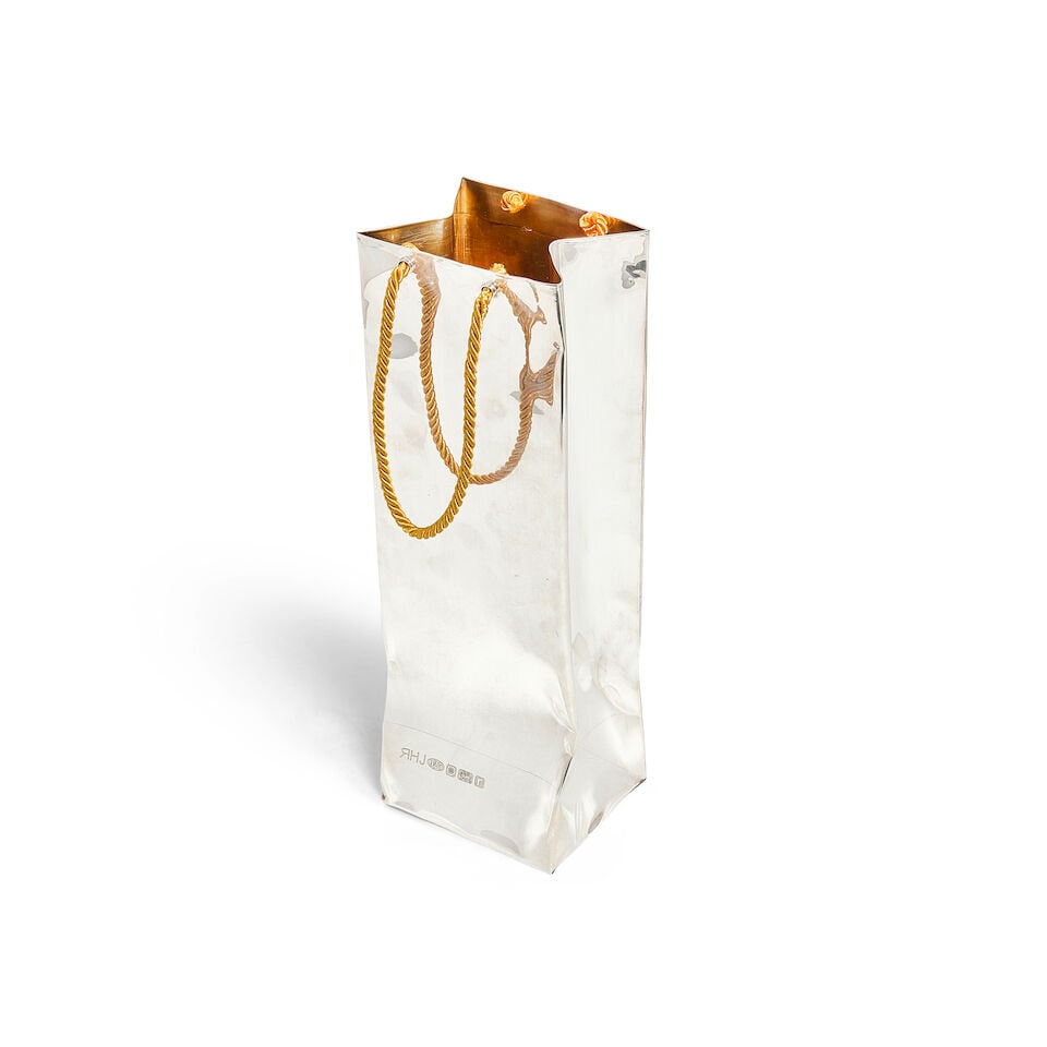 Two novelty silver vases Rebecca Joselyn, Sheffield 2016 (2) - 3