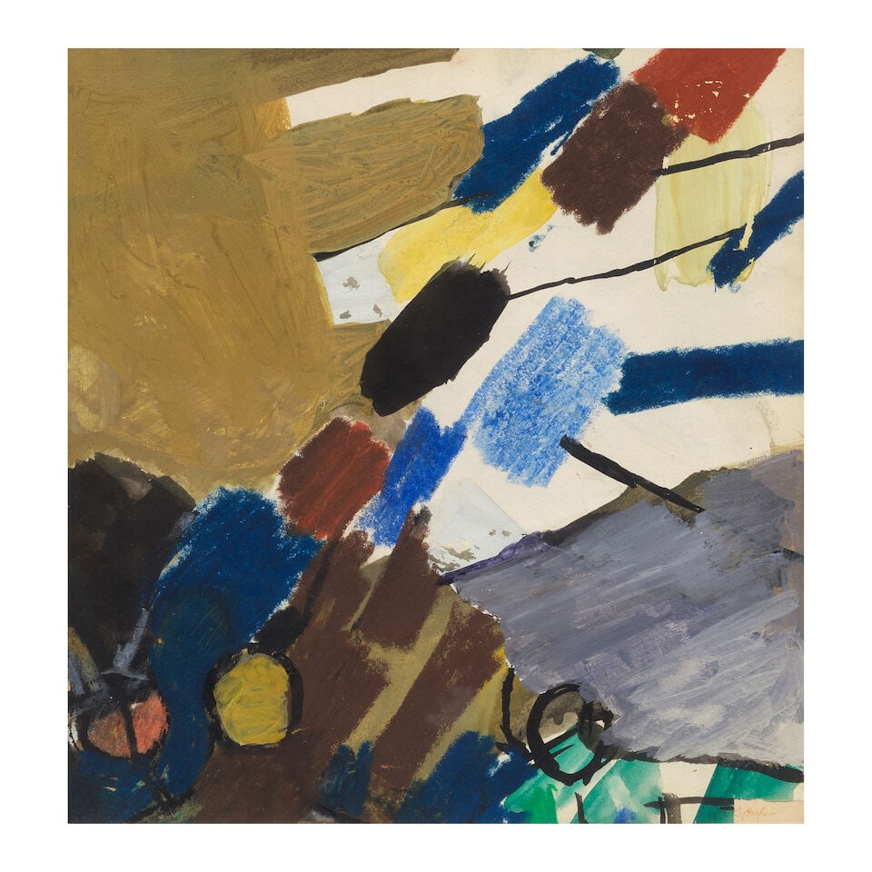 Keith Vaughan (British, 1912-1977) Landslide (1 of 2)