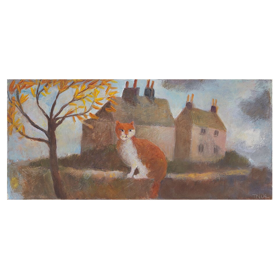 Tessa Newcomb (British, born 1955) The Ginger Cat (1 of 3)