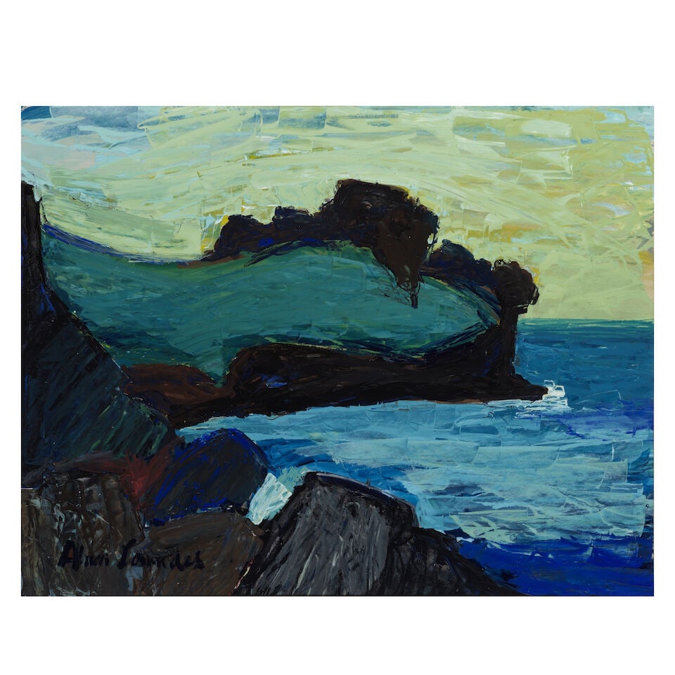 Alan Lowndes (British, 1921-1978) Gurnard's Head: Alan Lowndes (British, 1921-1978) Gurnard's Head signed 'Alan Lowndes' (lower left) oil on board 36 x 46.5cm (14 3/16 x 18 5/16in). Footnotes: Provenance With Crane Kalman Gallery, London, by whom gif