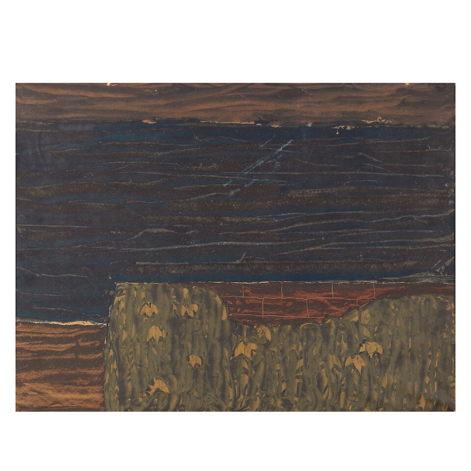 Patrick Scott H.R.H.A. (Irish, 1921-2014) The Sea Wall (1 of 3)