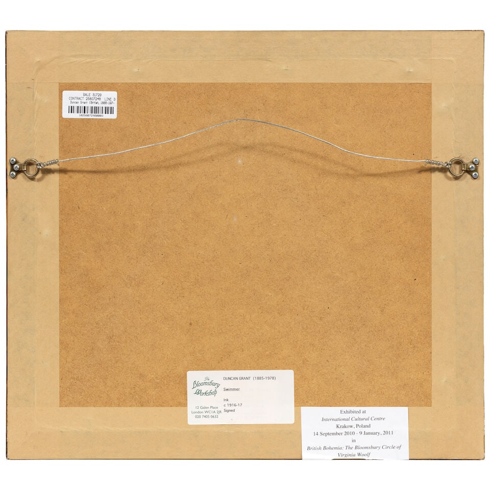 Duncan Grant (British, 1885-1978) Swimmer (Executed circa 1916-17) - 3