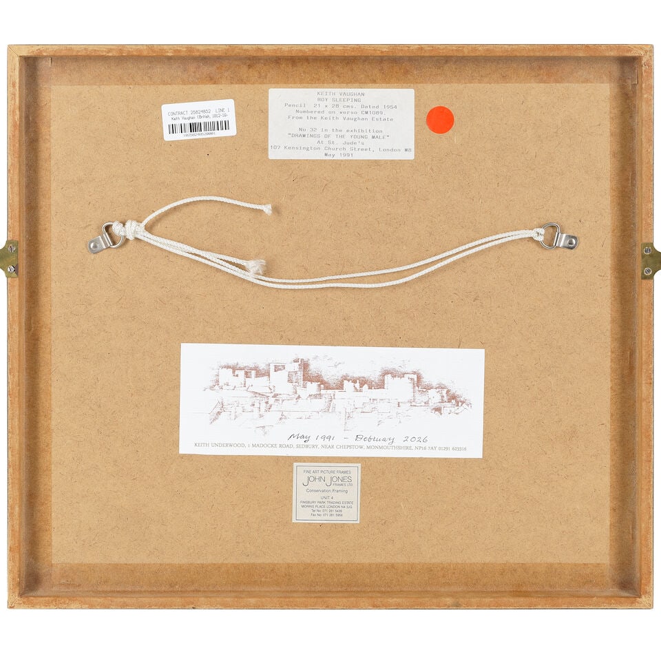 Keith Vaughan (British, 1912-1977) Boy Sleeping - 3