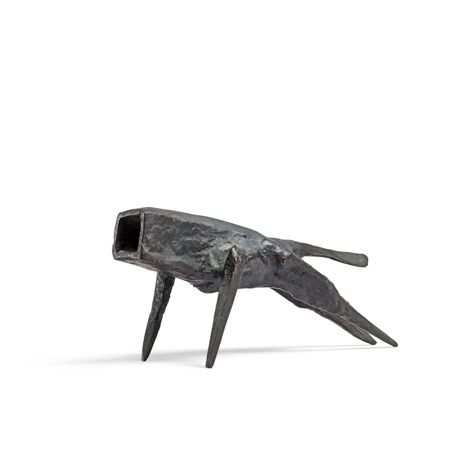 Lynn Chadwick C.B.E., R.A. (British, 1914-2003) Miniature Lion IV 13.5cm (5 5/16in) wide (Concei... (1 of 4)