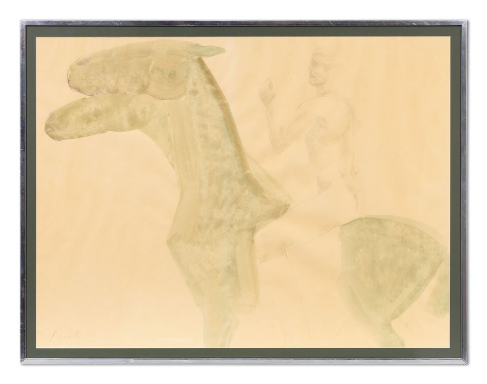 Dame Elisabeth Frink R.A. (British, 1930-1993) Horse and Rider - 2