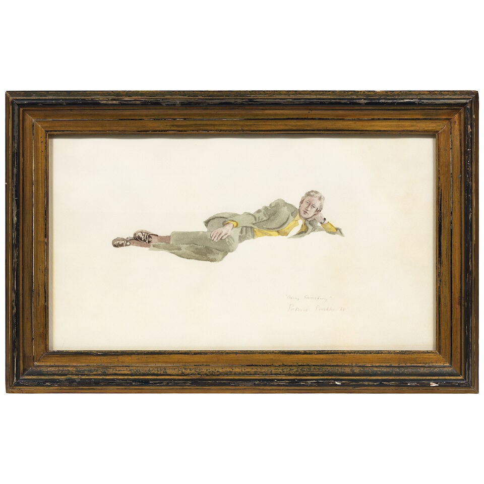 Patrick Procktor, R.A., R.W.S. (British, 1936-2003) Barry Sainsbury - 2