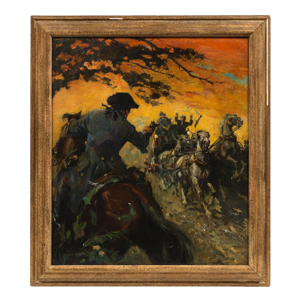 Terence Cuneo (British, 1907-1996) Highway Robbery - 2