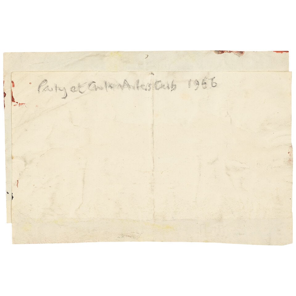 John Minton (British, 1917-1957) Party at Chelsea Arts Club (unframed) - 2