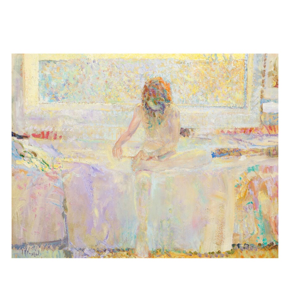 Arthur Karl Maderson (British, born 1942) The White Room, Frosty Morning (1 of 3)