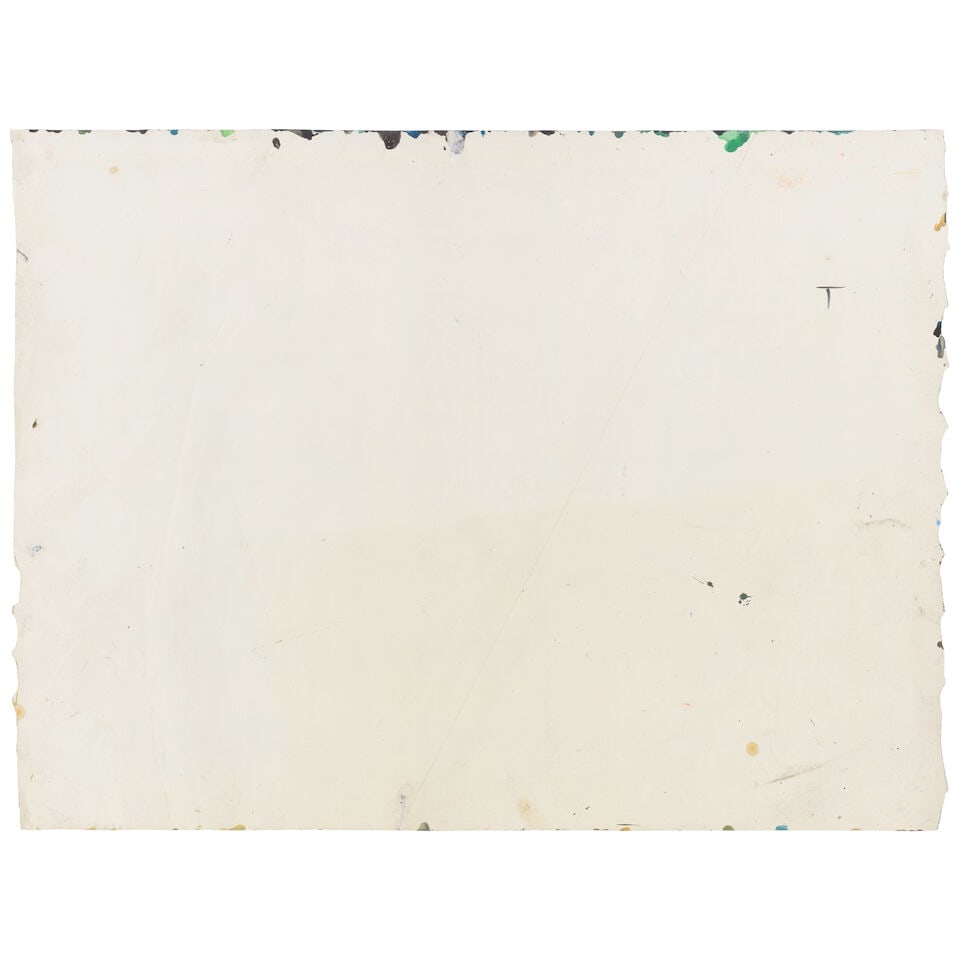 Bernard Cohen (British, born 1933) Untitled (unframed) (Painted in 1958) - 2