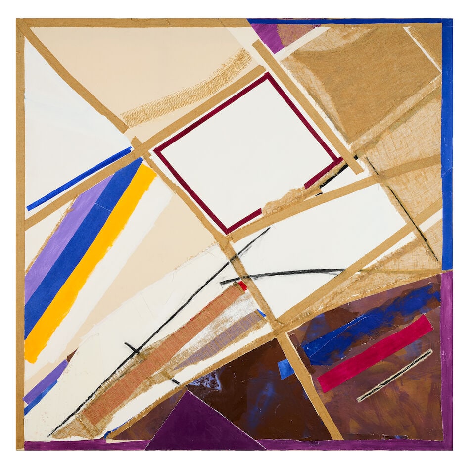 Sandra Blow R.A. (British, 1925-2006) Linear Perspective (unframed) (1 of 2)