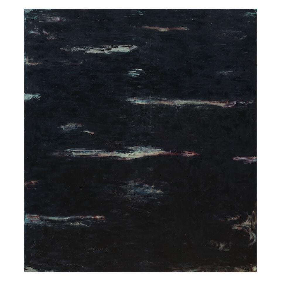 Sir Christopher Le Brun R.A., P.P.R.A., R.W.A. (Hon) (British, born 1951) Marine (Painted in 1990) (1 of 3)