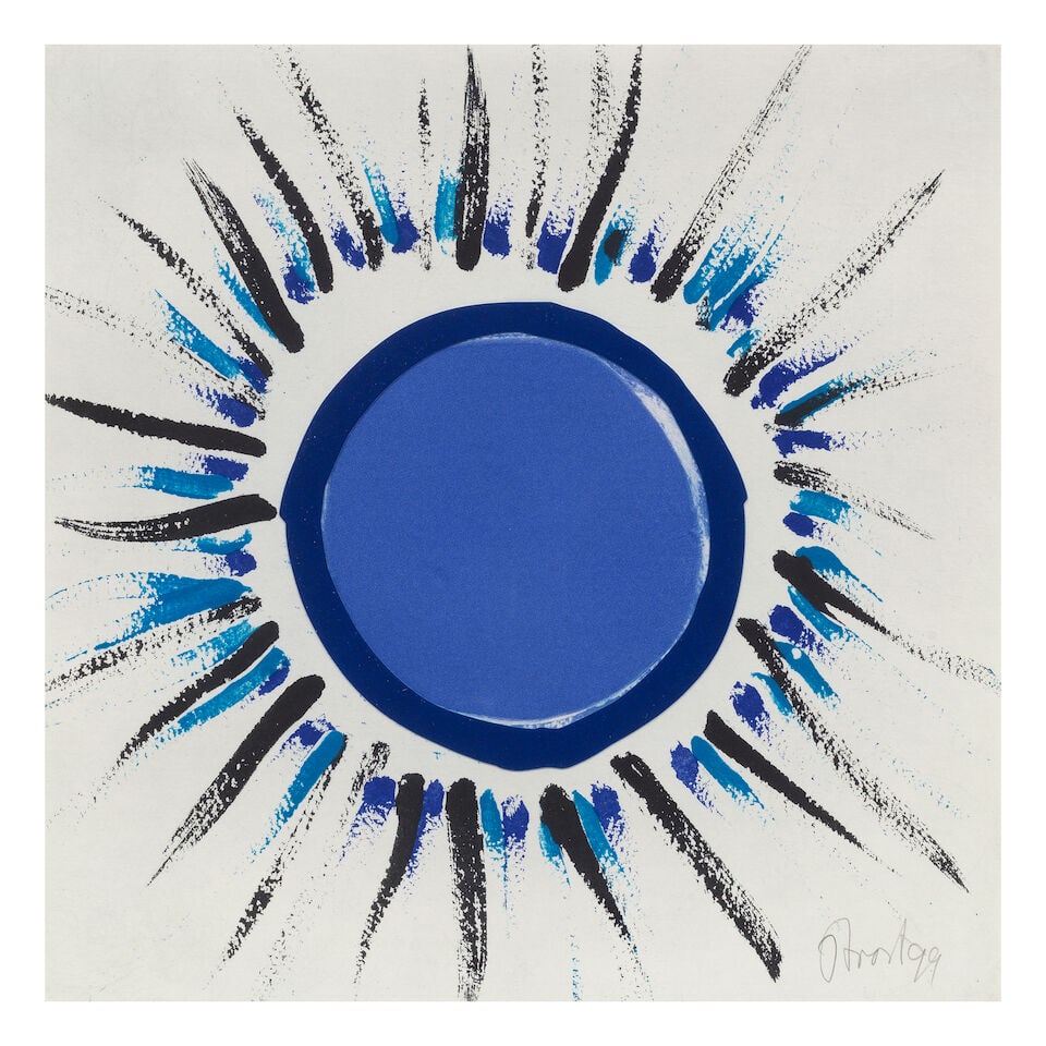 Sir Terry Frost R.A. (British, 1915-2003) Orchard Sunburst IV (1 of 3)