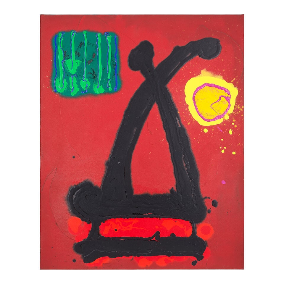 John Hoyland R.A. (British, 1934-2011) Spanish Hat II 15.6.97 (unframed) (1 of 2)