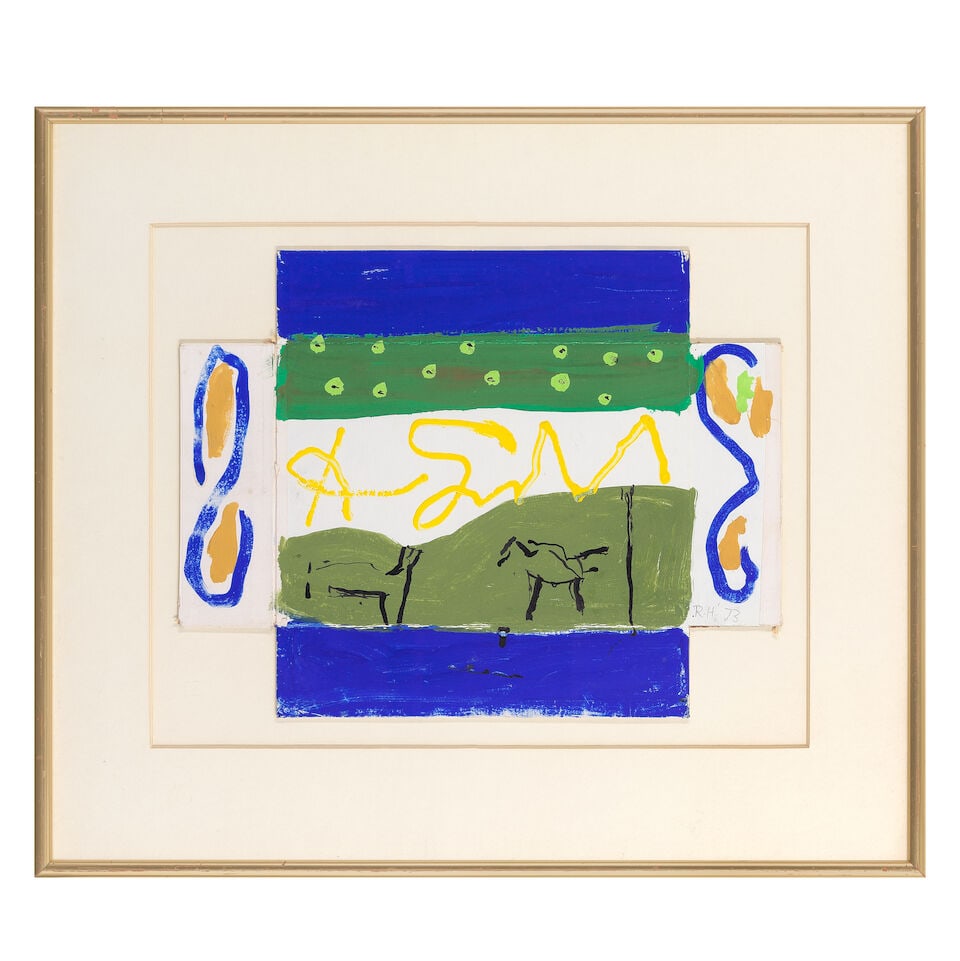 Roger Hilton (British, 1911-1975) Abstract Landscape - 2