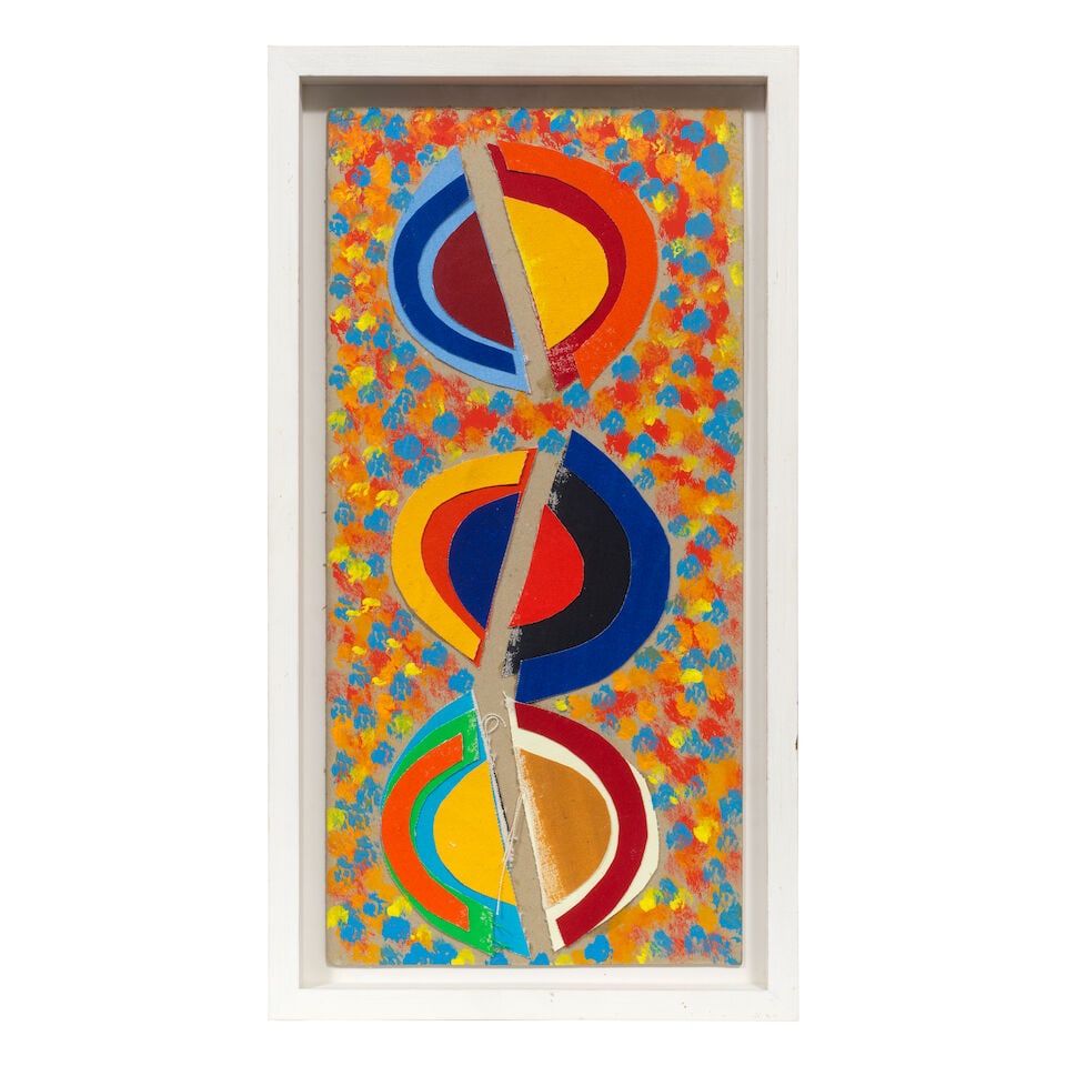 Sir Terry Frost R.A. (British, 1915-2003) Vertical Collage - 2