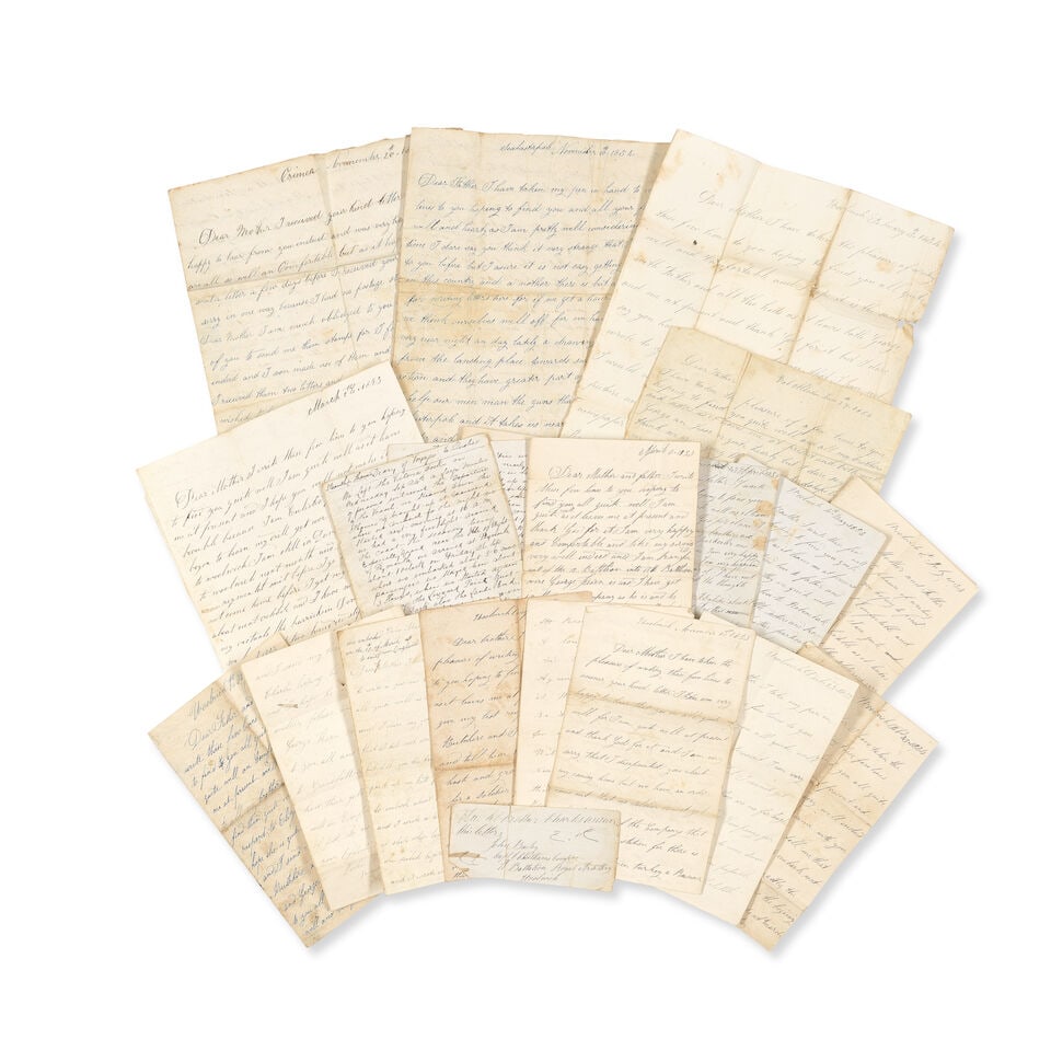 CRIMEA - ROYAL ARTILLERY Series of autograph letters from Woolwich and the Crimea, 1853-1856 (17) (1 of 1)