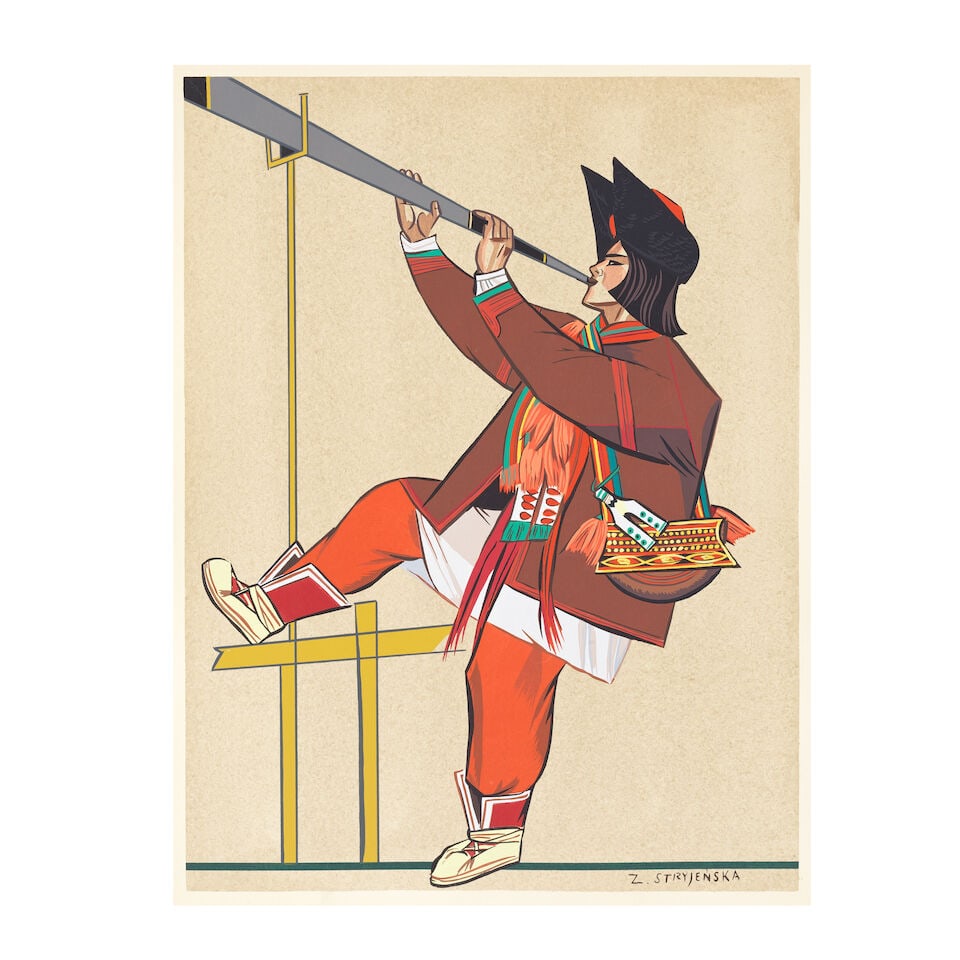 COSTUME STRYJENSKA (ZOFIA) Polish Peasant Costumes, NUMBER 152 OF 400 COPIES, Nice, C. Szwedzick... (1 of 4)