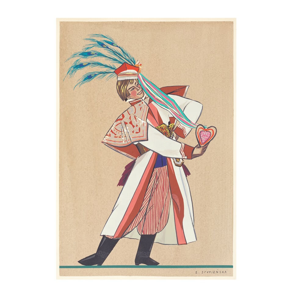 COSTUME STRYJENSKA (ZOFIA) Polish Peasant Costumes, NUMBER 152 OF 400 COPIES, Nice, C. Szwedzick... - 3