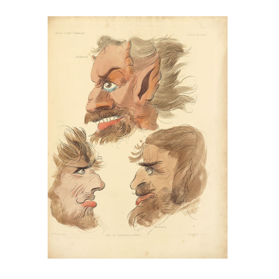 OCCULT - BARRETT (FRANCIS) The Magus, or Celestial Intelligence, 2 vol. in 1, 1801 [but 1875] (1 of 3)