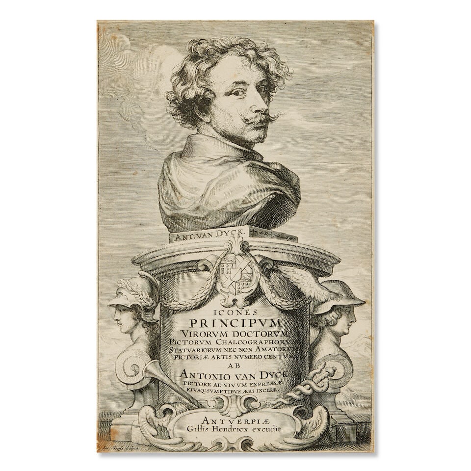 VAN DYCK (ANTHONY) Icones Principum Virorum Doctorum, Pictorum Chalcographorum Statuariorum nec ... (1 of 8)