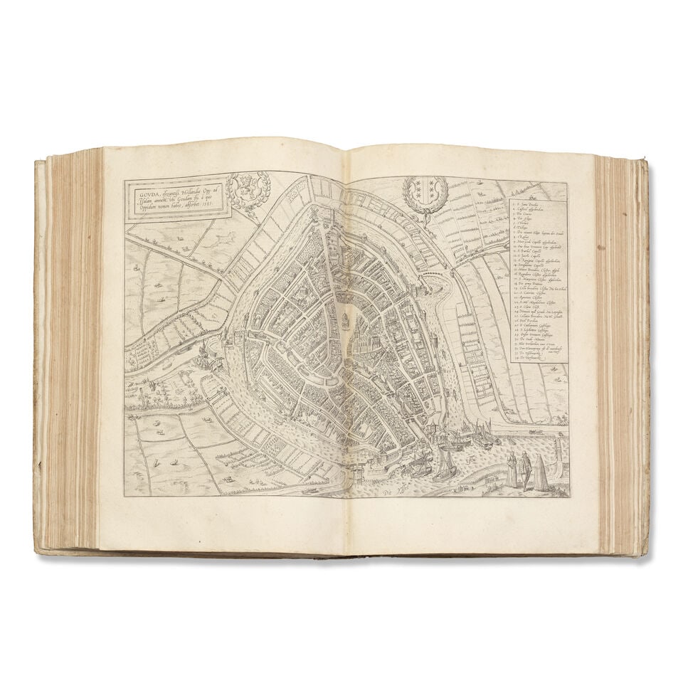 BRAUN (GEORG) AND FRANZ HOGENBERG Civitates orbis terrarum, vol. 1-5 in 3 (without volume 6), Co... - 5