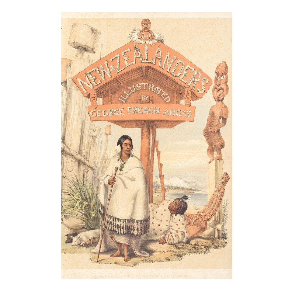 ANGAS (GEORGE FRENCH) The New Zealanders Illustrated, FIRST EDITION, SUBSCRIBER'S COPY, Thomas M... (1 of 6)