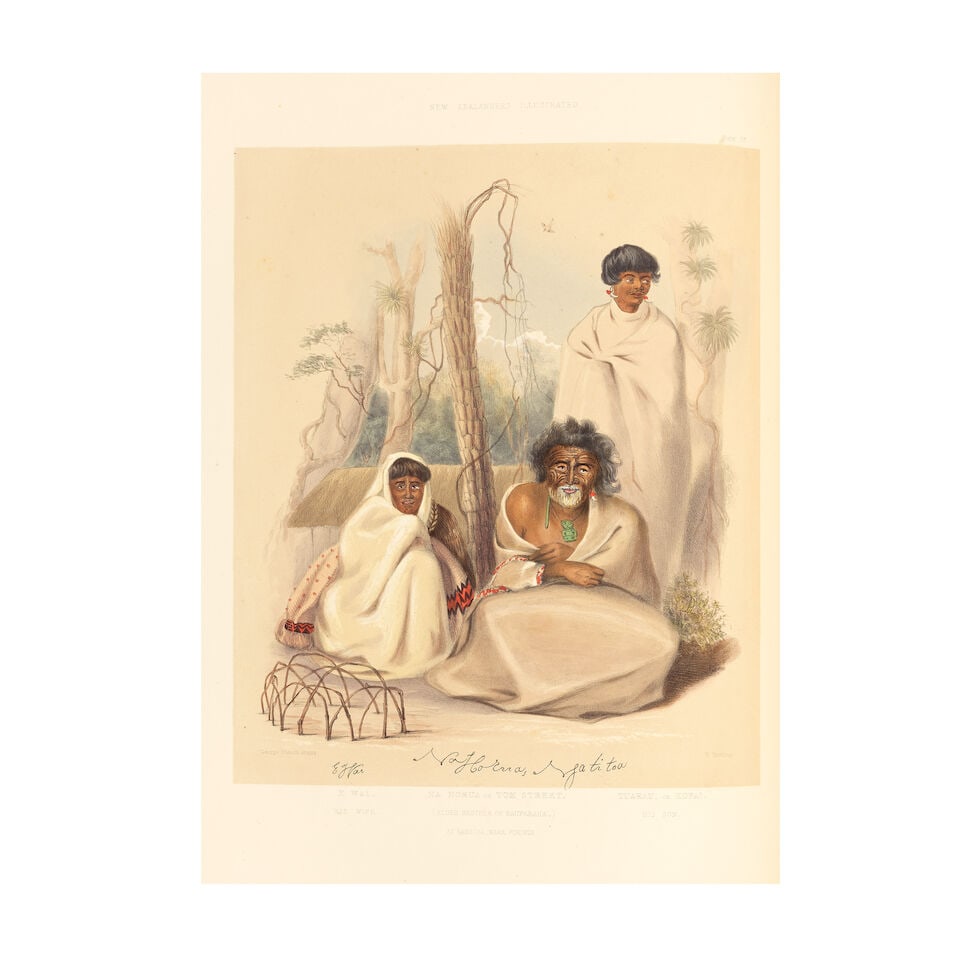 ANGAS (GEORGE FRENCH) The New Zealanders Illustrated, FIRST EDITION, SUBSCRIBER'S COPY, Thomas M... - 2