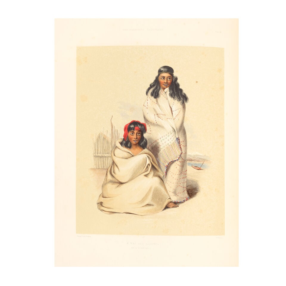 ANGAS (GEORGE FRENCH) The New Zealanders Illustrated, FIRST EDITION, SUBSCRIBER'S COPY, Thomas M... - 3