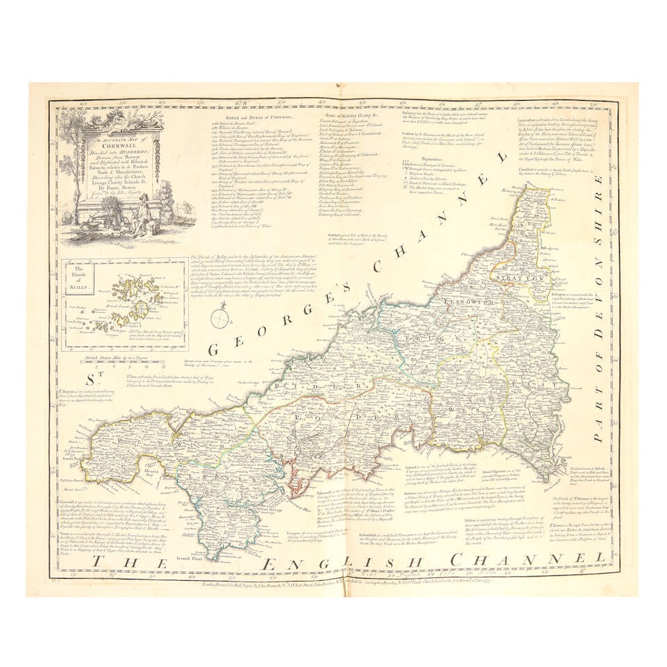 KITCHIN (THOMAS) The Royal English Atlas; Being Accurate Maps of all the Counties in England and... (1 of 3)